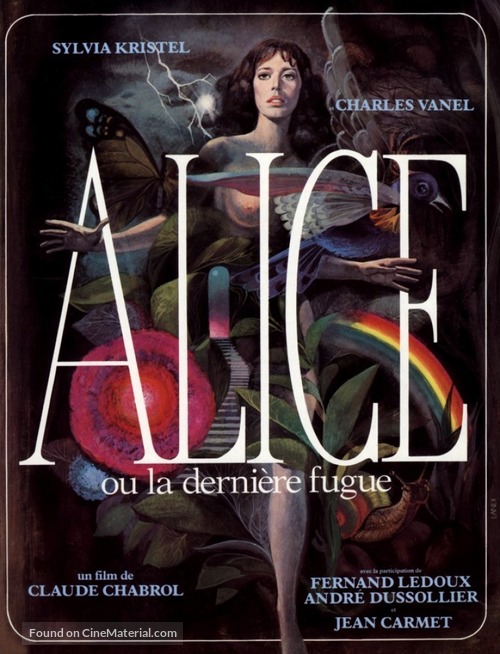 Alice ou la derni&egrave;re fugue - French Movie Poster