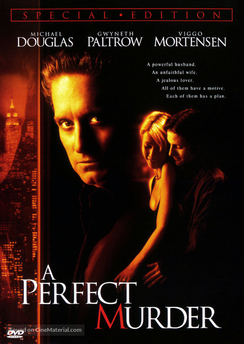 A Perfect Murder - DVD movie cover