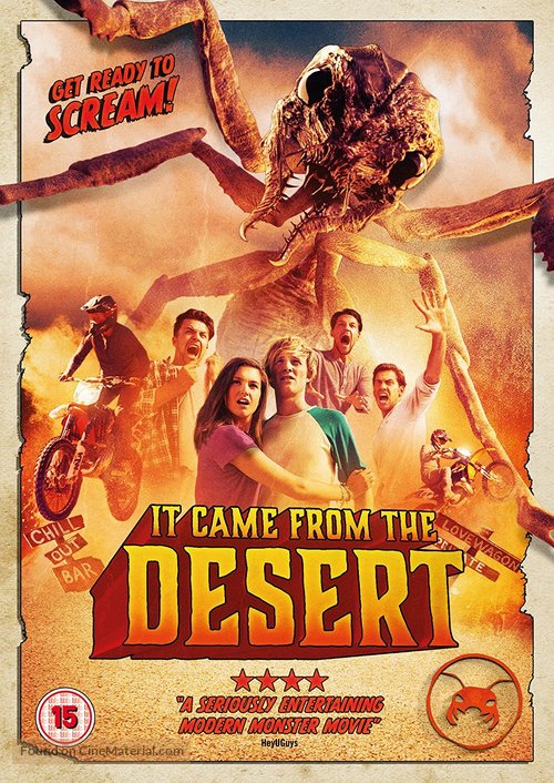 It Came from the Desert - British Movie Cover