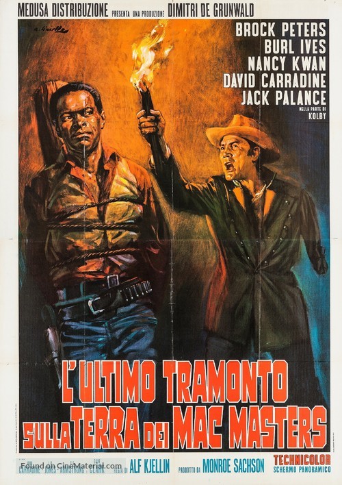 The McMasters - Italian Movie Poster