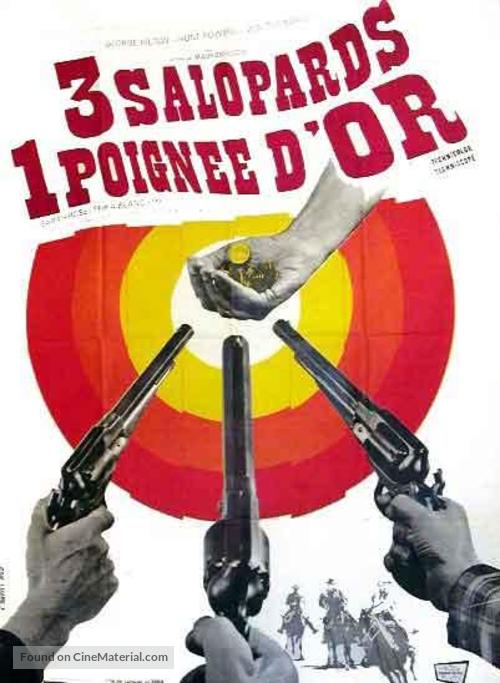 Pi&ugrave; grande rapina del west, La - French Movie Poster