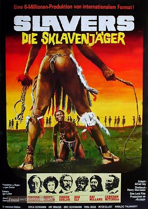 Slavers - German Movie Poster