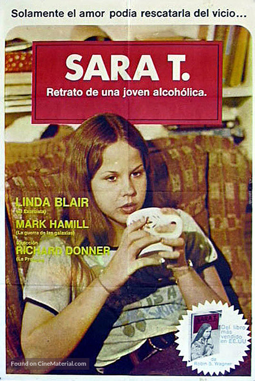 Sarah T. - Portrait of a Teenage Alcoholic - Spanish Movie Poster