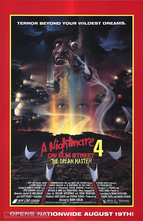 A Nightmare on Elm Street 4: The Dream Master - Movie Poster