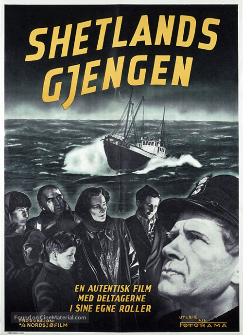 Shetlandsgjengen - Norwegian Movie Poster