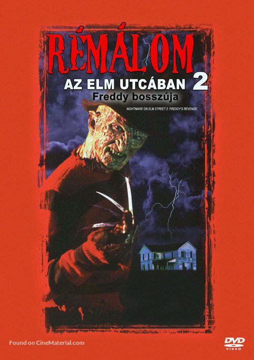 A Nightmare On Elm Street Part 2: Freddy&#039;s Revenge - Hungarian DVD movie cover