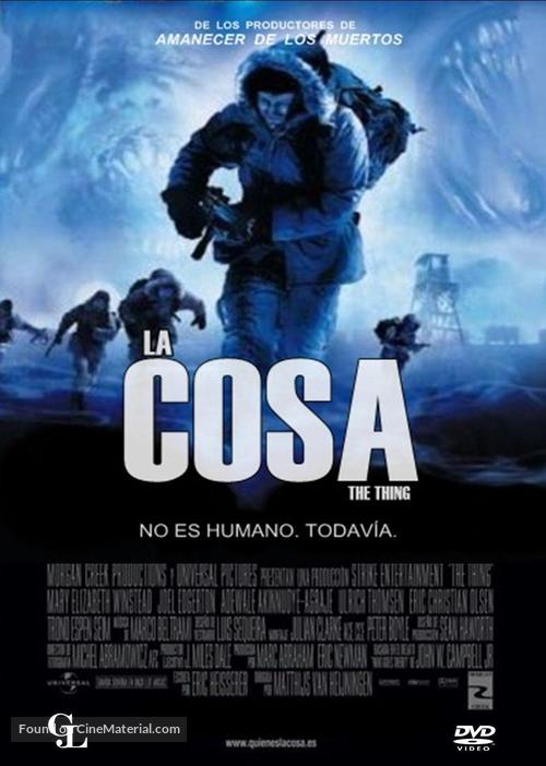 The Thing - Argentinian Movie Cover