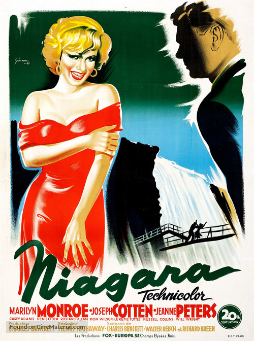 Niagara - French Movie Poster