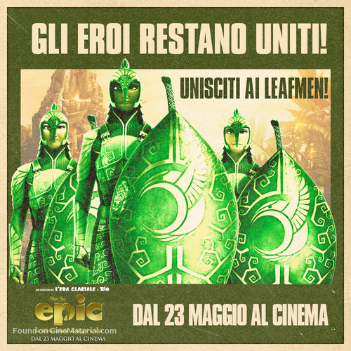 Epic - Italian Movie Poster