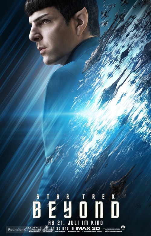 Star Trek Beyond - German Movie Poster