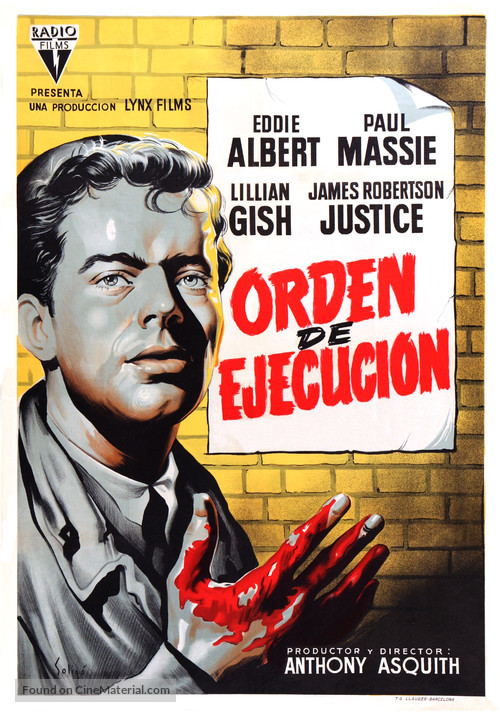 Orders to Kill - Spanish Movie Poster