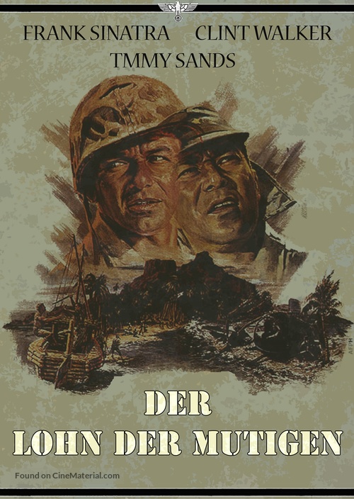 None But the Brave - German DVD movie cover