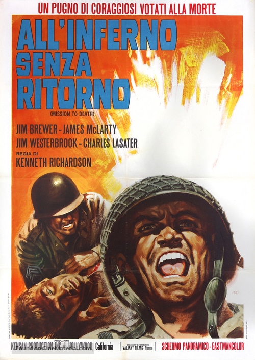 Mission to Death - Italian Movie Poster