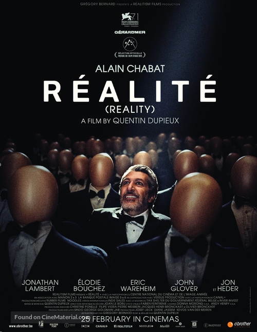 R&eacute;alit&eacute; - Belgian Movie Poster