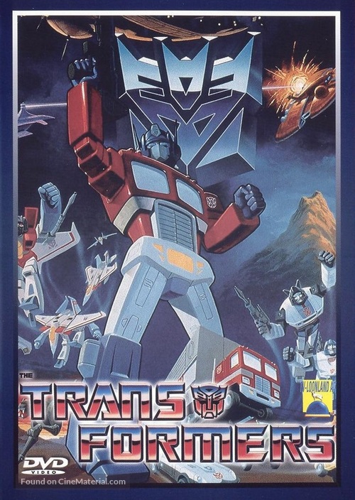 The Transformers: The Movie - German Movie Cover