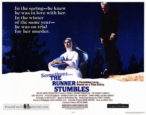 The Runner Stumbles - Movie Poster