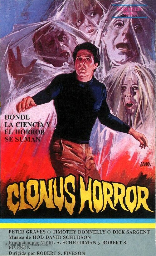 The Clonus Horror - Spanish Movie Cover