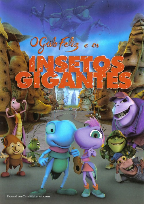 O Grilo Feliz e os Insetos Gigantes - Brazilian DVD movie cover