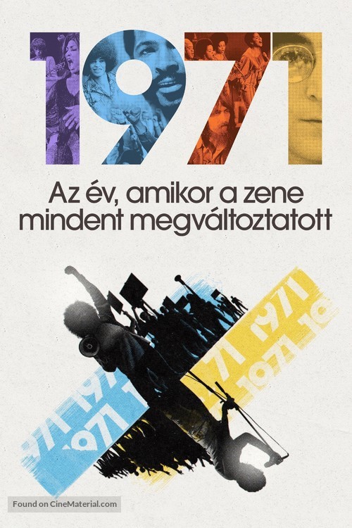 &quot;1971: The Year That Music Changed Everything&quot; - Hungarian Movie Cover