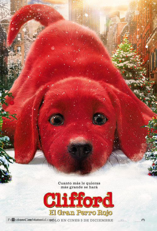 Clifford the Big Red Dog - Spanish Movie Poster