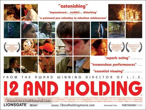Twelve and Holding - British Movie Poster