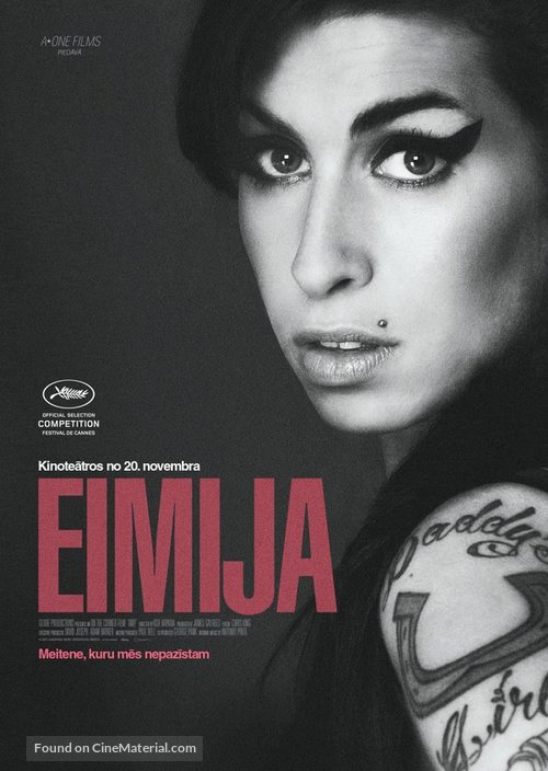 Amy - Latvian Movie Poster