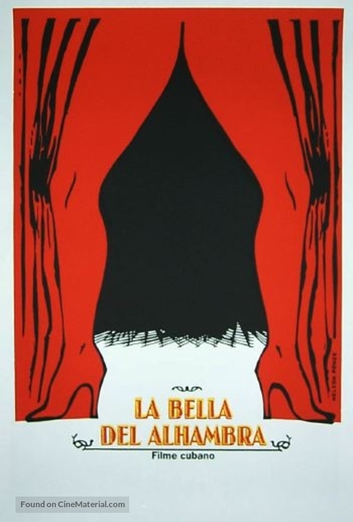 Bella del Alhambra, La - Cuban Movie Poster