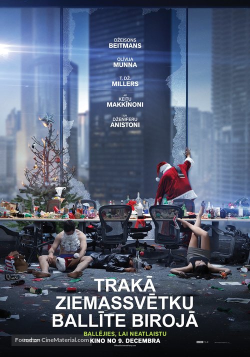 Office Christmas Party - Latvian Movie Poster