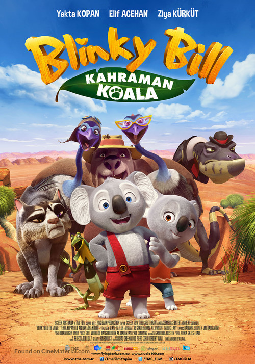 Blinky Bill the Movie - Turkish Movie Poster