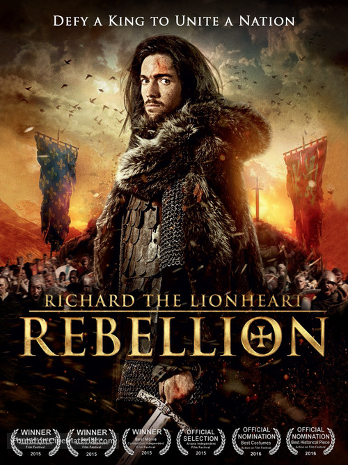 Richard the Lionheart: Rebellion - Video on demand movie cover