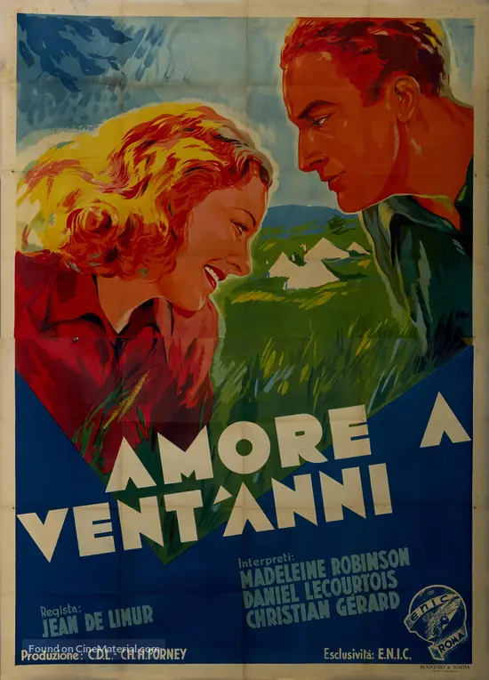 La cit&eacute; des lumi&egrave;res - Italian Movie Poster