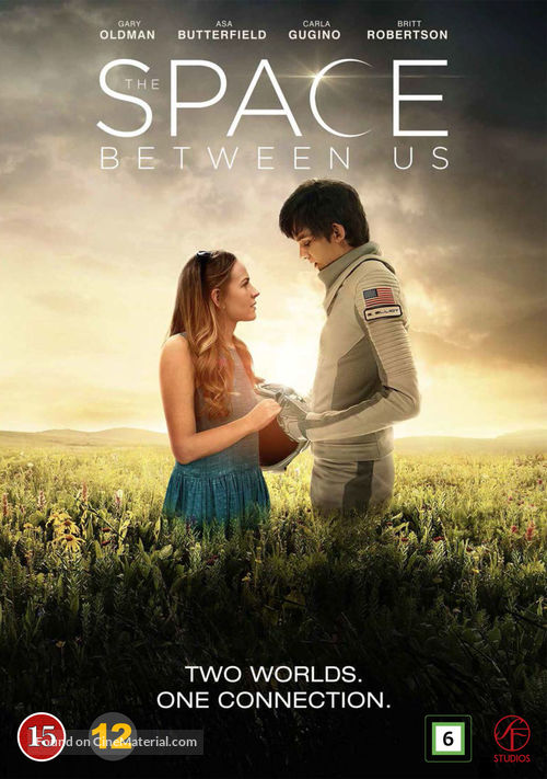 The Space Between Us - Danish Movie Cover