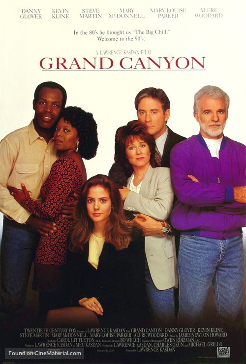 Grand Canyon - Theatrical movie poster