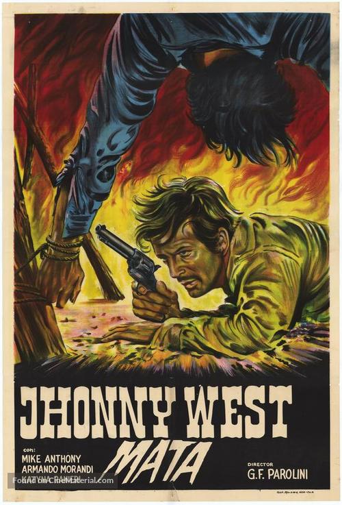 Johnny West il mancino - Argentinian Movie Poster