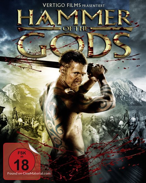 Hammer of the Gods - German Blu-Ray movie cover