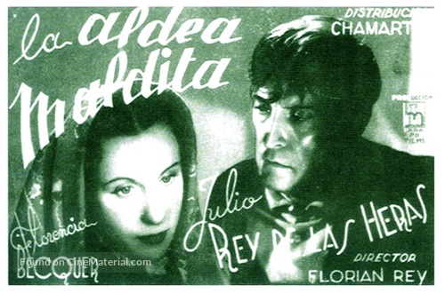 La aldea maldita - Spanish Movie Poster
