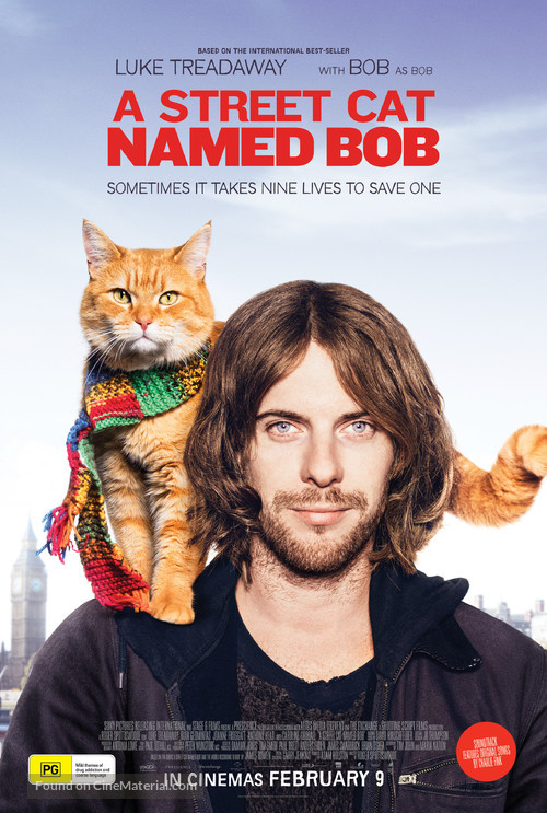 A Street Cat Named Bob - Australian Movie Poster