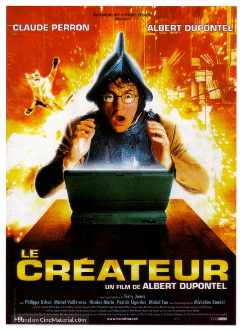 Le cr&eacute;ateur - French Movie Poster