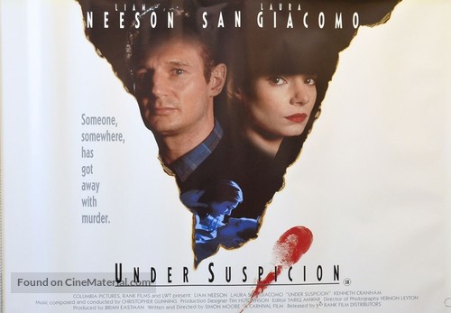 Under Suspicion - British Movie Poster