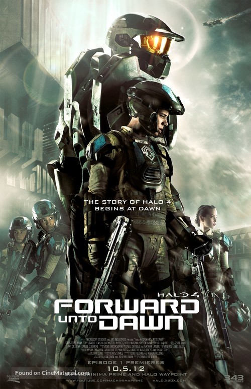 Halo 4: Forward Unto Dawn - Movie Poster