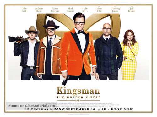 Kingsman: The Golden Circle - British Movie Poster