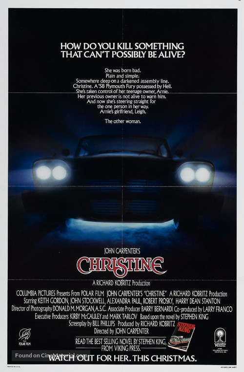 Christine - Movie Poster
