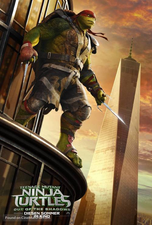 Teenage Mutant Ninja Turtles: Out of the Shadows - Swiss Movie Poster