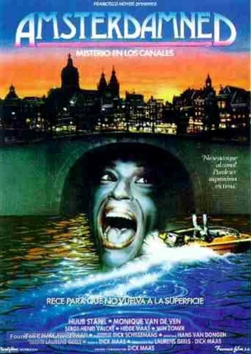 Amsterdamned - Spanish Movie Poster