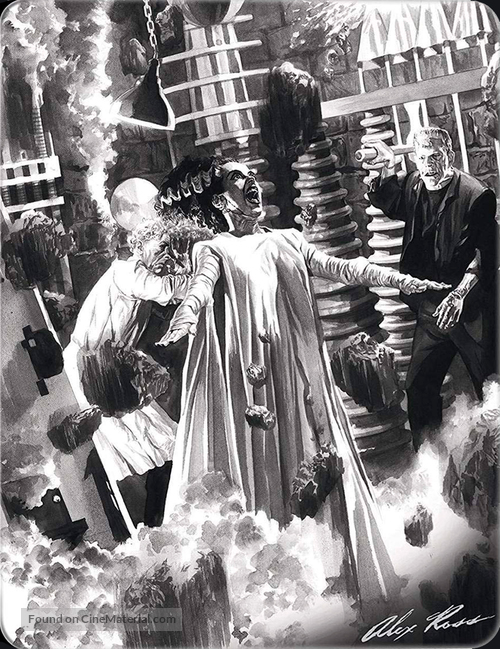 Bride of Frankenstein - Spanish Blu-Ray movie cover