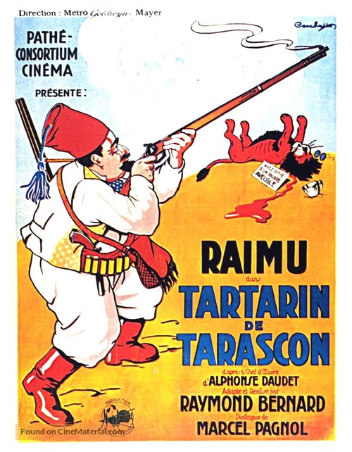 Tartarin de Tarascon - French Movie Poster