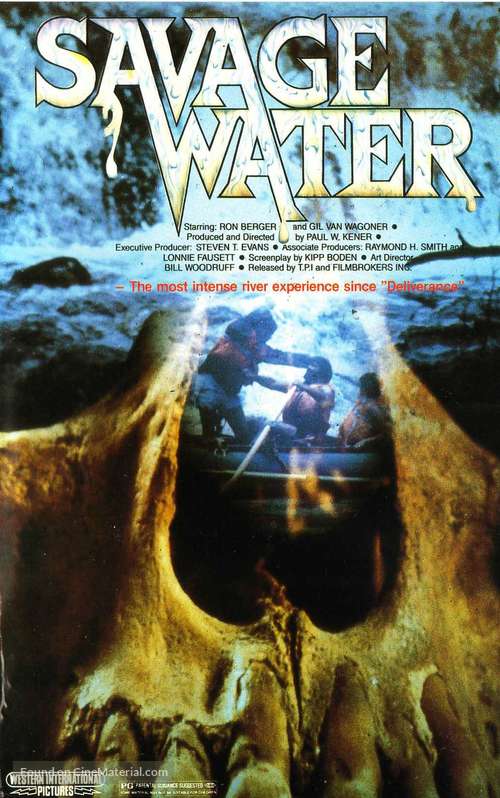 Savage Water - VHS movie cover