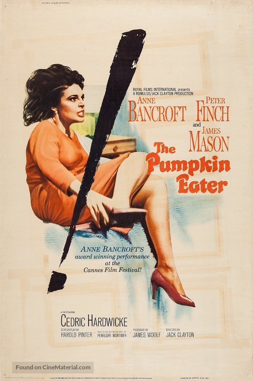 The Pumpkin Eater - Movie Poster