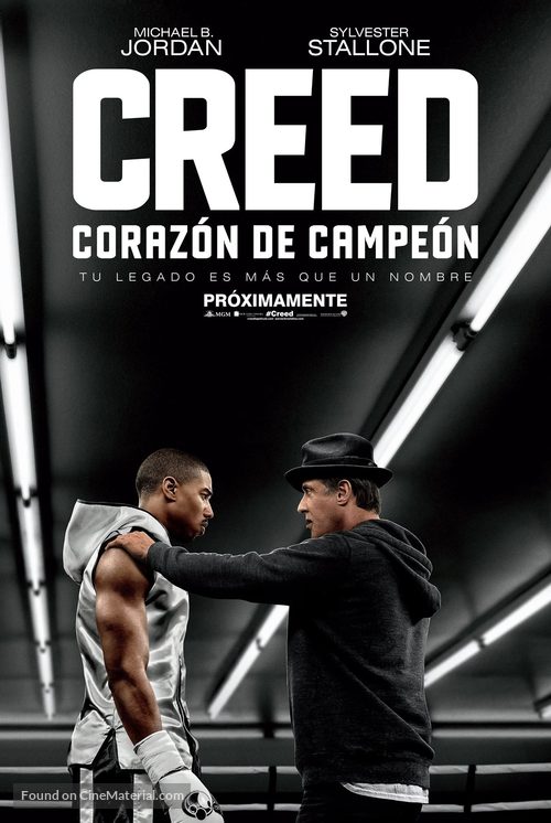 Creed - Mexican Movie Poster