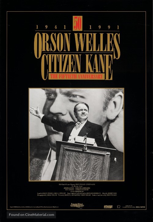 Citizen Kane - Re-release movie poster